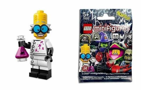 Сумасшедший ученый LEGO Collectable Minifigures 71010 Серия 14: ЛЕГО ...