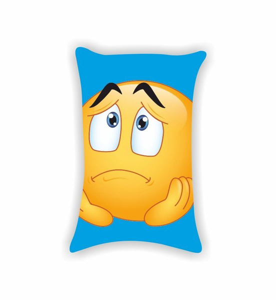 Подушка GOODbrelok эмодзи, emoji №2 29x40 - купить по низкой цене в ...