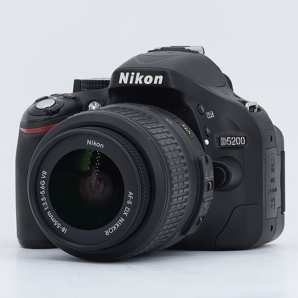 Зеркальный фотоаппарат Nikon D5200 kit 18-55 VR - купить по низкой цене ...