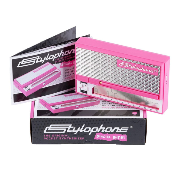 Аналоговый синтезатор Dubreq Stylophone S1/Розовое специальное издание ...