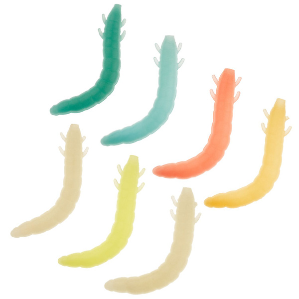 Worm 55mm Per Trota FAT D'WORM - 55mm, Per Trota E Pesci D'acqua - Foto 2