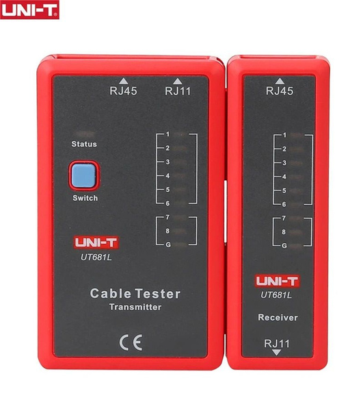 Cетевого Кабельный тестер, RJ-45+RJ11, сетевого, телефонного и интернет ...