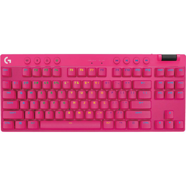 Механическая клавиатура Logitech PRO X TKL Pink (русская раскладка ...