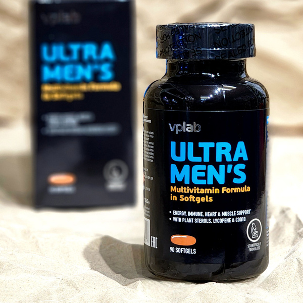 Витаминный комплекс в мягких капсулах VPLab - Ultra Men's Multivitamin ...