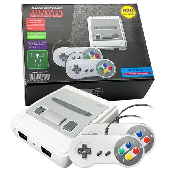 Приставка ретро 8 bit, NES Dendy 620 встроенных игр - купить с ...