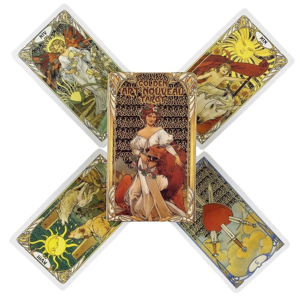 карты Таро Золотой модерн/Golden Art Nouveau Tarot - купить с доставкой ...