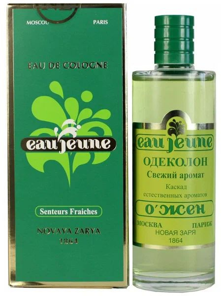 Новая Заря Одеколон ОЖен - Eau Jeune в футляре 100 мл купить на OZON по ...