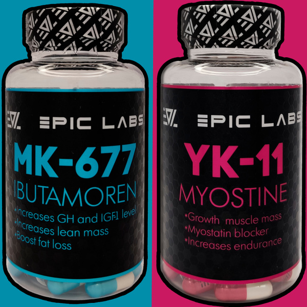 Epic Labs SARMs Миостин + Ибутаморен / Myostine YK-11 + Ibutamoren MK ...