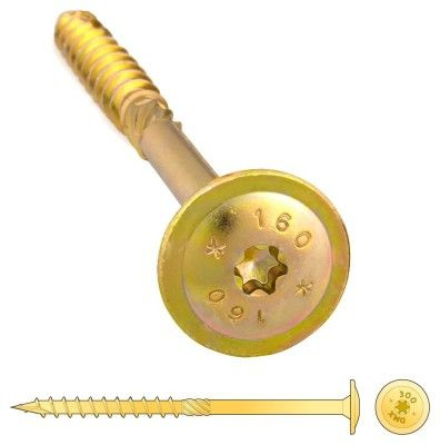 Шуруп 8 x 200 мм 1 шт. - купить по выгодной цене в интернет-магазине ...