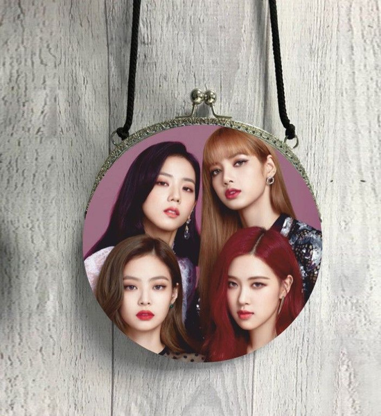 Сумка круглая Blackpink, Блэкпинк №11 - купить с доставкой по выгодным ...