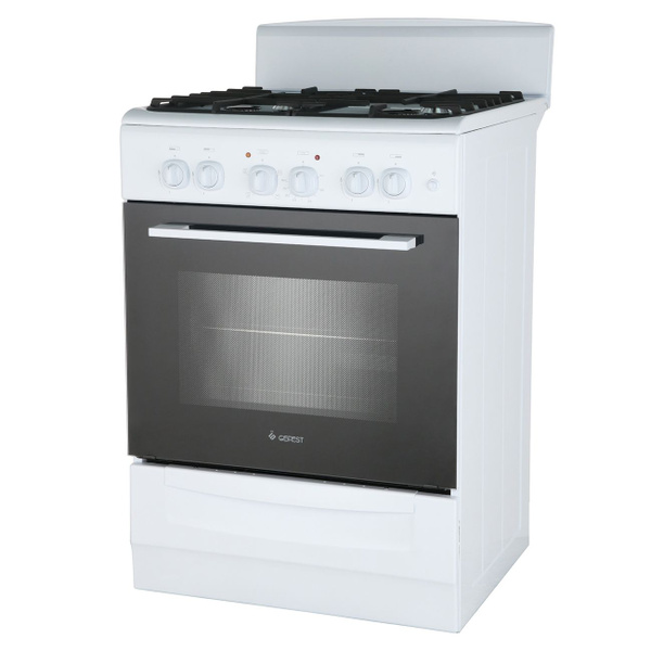 Комбинированная плита (60 см) Gefest ПГЭ 6102-01 0198 белая купить c ...