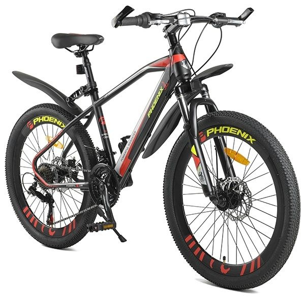 Велосипед Phoenix TR19S2003JL-1 24 дюйм 2018 14 дюймов черный - купить ...