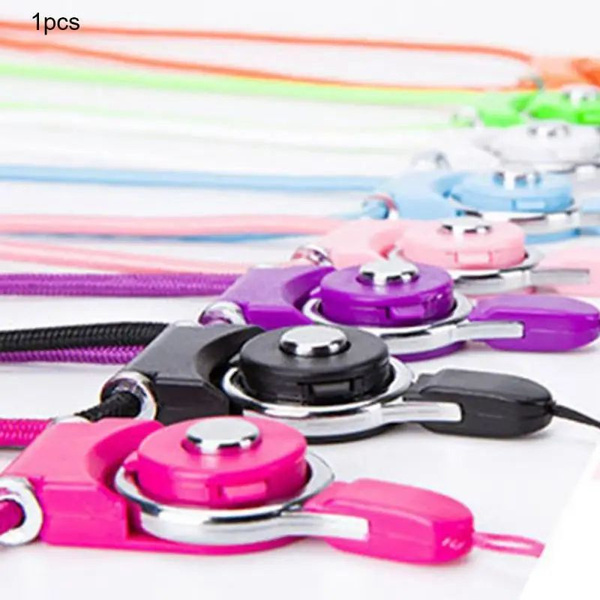 Съемный длинный ремешок на шею для держателя бейджа ID-карты Ке ...