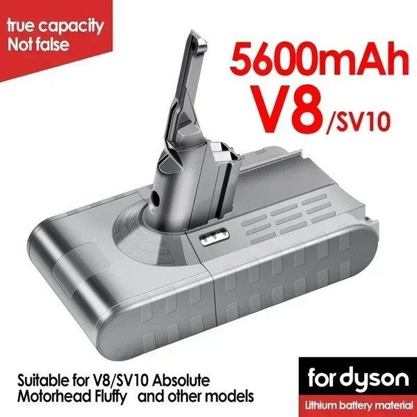 Батарея для пылесоса Dyson V8 V7 SV10, 5000 мАч, 21,6 В, полная ...