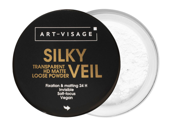 Art-Visage Silky Veil Прозрачная матовая рассыпчатая пудра Hd - купить ...
