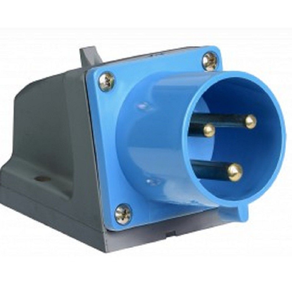 Iek PSR51-032-3 Вилка 523 стац.2Р + РЕ 32А 220В IP44 ИЭК - купить с ...