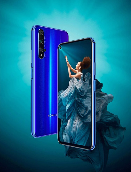 Смартфон HUAWEI Honor 20 8/128 ГБ - купить по выгодной цене в интернет ...