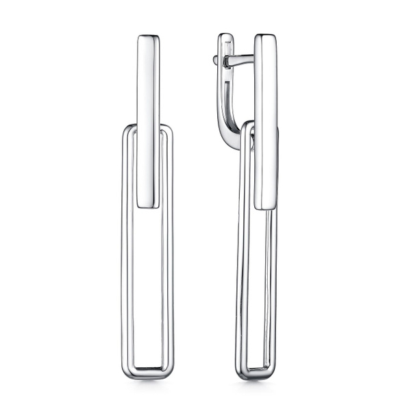 АЛЬКОР Серьги женские серебро 925, серьги длинные висячие - купить с ...