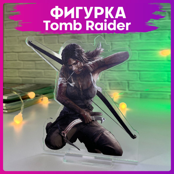 Акриловая фигурка Tomb Raider Лара Крофт статуэтка - купить с доставкой ...