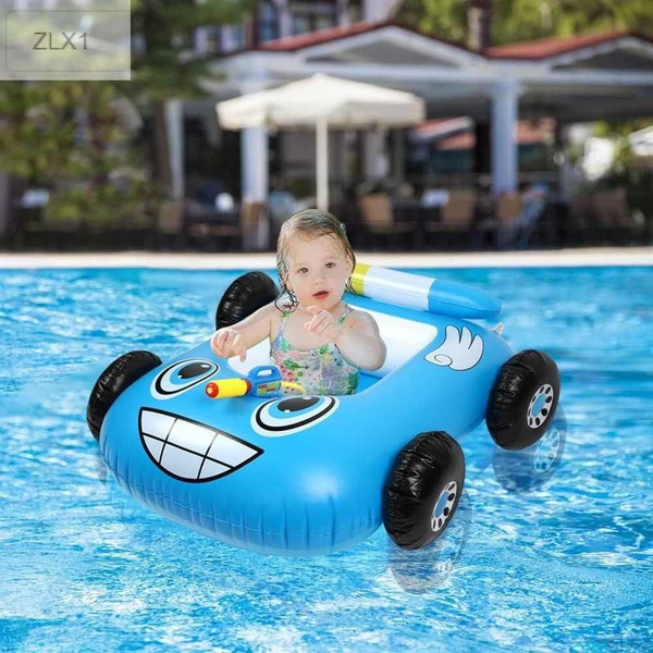 Надувной круг детский с водяным пистолетомZLX1 - купить по выгодной ...