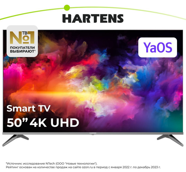 Телевизор hartens htm 43uhd11b s2