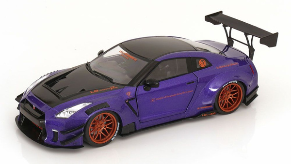 Модель коллекционная Nissan skyline gt-r (R35) lbwk bodykit type 2 ...