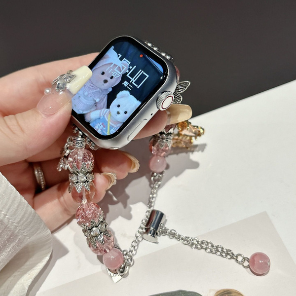 Керамический ремешок для apple watch 42mm 44mm ultra 45 mm,браслет на ...