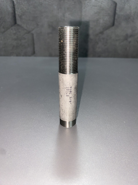 Сгон нержавеющий Ду 10 (3/8") AISI 316L, Сгон_к00_р10_316L_86_01 ...