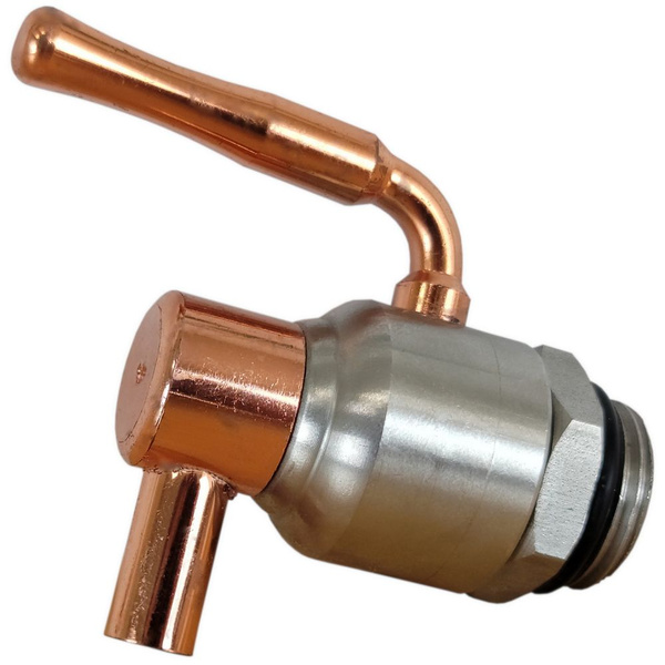 Кран бронзовый 1/2" - купить по низкой цене в интернет-магазине OZON ...