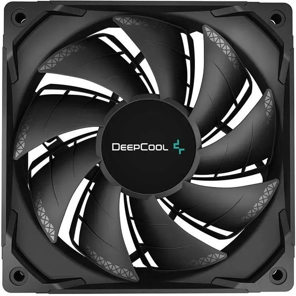 Вентилятор DEEPCOOL TF 120S BLACK 120x120x25мм (PWM, 96шт./кор ...