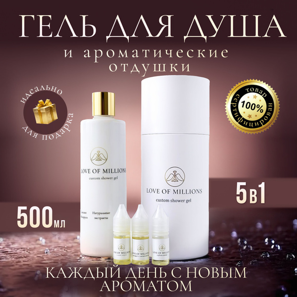 Подарочный набор для женщин №41 / Гель для душа: апельсин, глубина ...