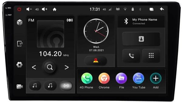 Автомагнитола 9.5" Incar TMX2-7709-6 MAXIMUM (Android 10) / разрешение ...