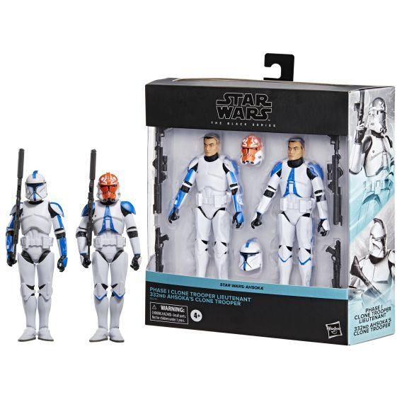 фигурки Hasbro звездные войны"Clone Trooper Lieutenant & 332nd Ahsokas ...