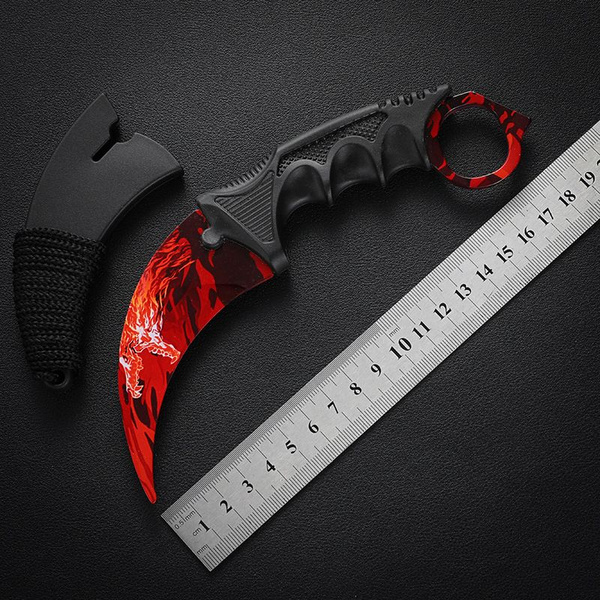 CSGO нож-когти уличный нож высокой твердости для оружия самообороны ...