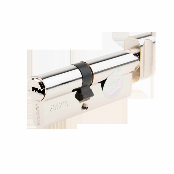 Цилиндровые механизмы Apecs Pro LM-80(35/45C)-C-NI 80 мм, ключ/вертушка ...