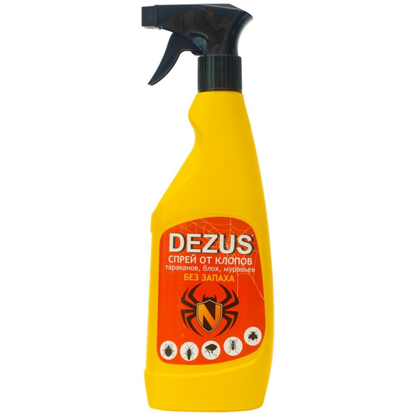 DEZUS спрей от насекомых, средство от клопов, средство от тараканов ...
