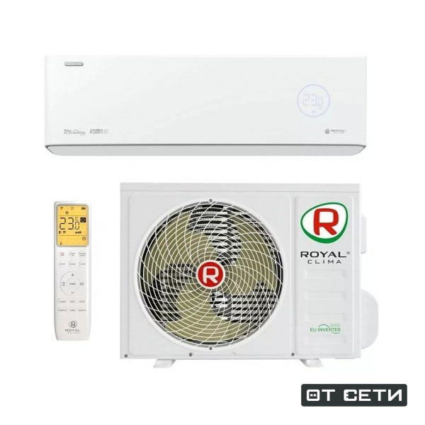 Сплит-система инверторного типа ROYAL Clima RCI-RFS35HN, с приточной ...