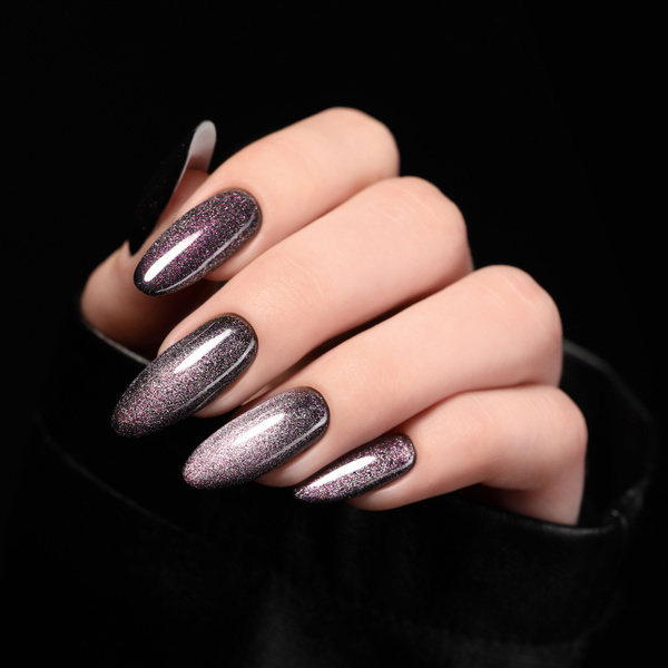 FOXY EXPERT ::: Гель лак для ногтей кошачий глаз. Spase Cat's Eye №26 ...