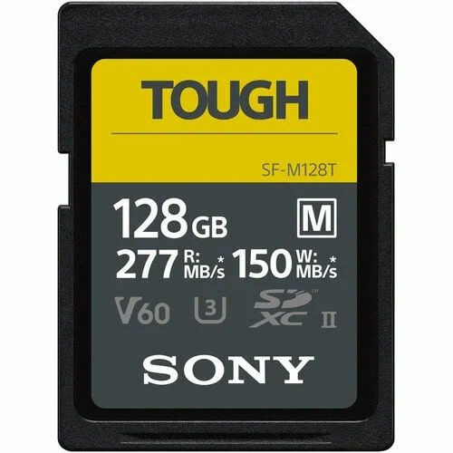 Sony Карта памяти Tough 128 ГБ (SF-M128T) - купить с доставкой по ...