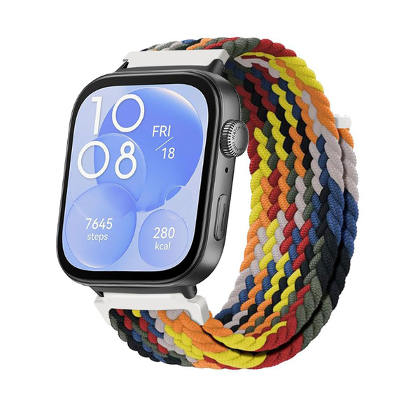 Нейлоновый ремешок с липучкой для Huawei Watch Fit 3 - стильная и ...