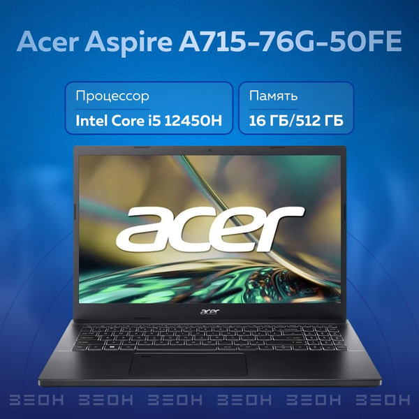 Ноутбук Acer Aspire 7, черный купить по низкой цене: отзывы, фото ...