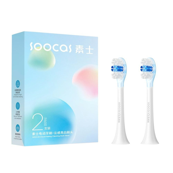 Сменные насадки для электрической зубной щетки Soocas D3 Pro, D3, X3 ...