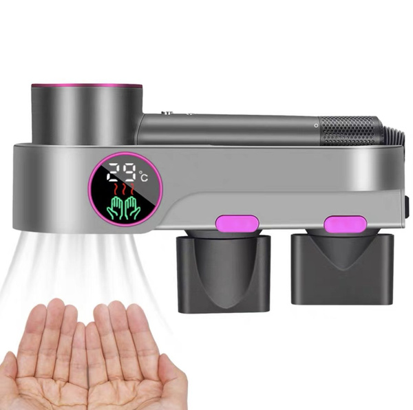 Держатель для насадок фена Dyson, самоклеящийся ,С индикатором ...