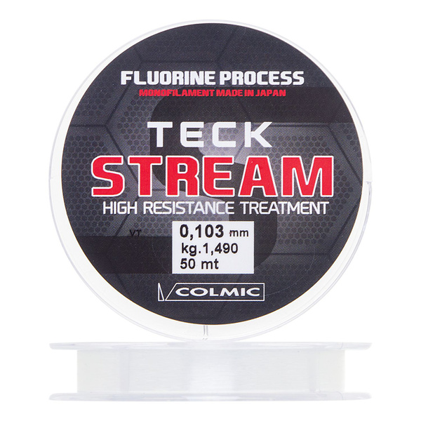 Монофильная леска для рыбалки COLMIC Teck Stream, 1 шт. по 50 м купить ...