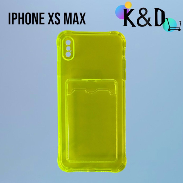 Прозрачный противоударный чехол для iPhone XS Max (Айфон Икс Эс Макс) с ...