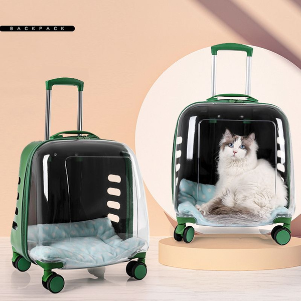 переноска для кошек,Материал ПК, прозрачный, пластиковая ,Кошачий ...