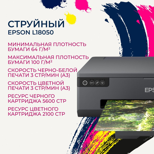 Принтер Epson C11CK38403, Цветной печать, купить по низкой цене: отзывы ...