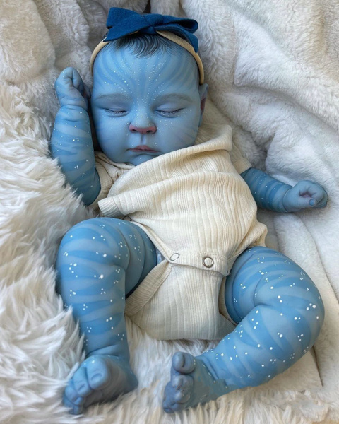 Кукла Reborn Cokela Аватар светится в темноте 48cm - купить с доставкой ...