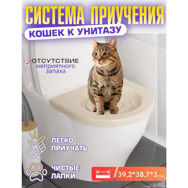 Система приучения кошек к унитазу - купить с доставкой по выгодным ...