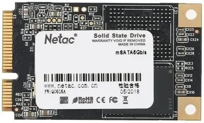 128 ГБ Внутренний SSD-диск Netac SSD накопитель N5M 128ГБ, mSATA, SATA ...